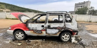 Автомобиль загорелся в Магадане - Kolyma.Ru