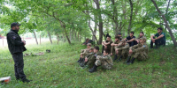 Поисковый отряд «Кавказ» провел военно-полевой выход - Администрация МО г. Хасавюрт