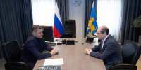 Михаил Ведерников и Руслан Гагкуев обсудили реализацию историко-просветительских проектов в Псковской области - Правительство Псковской области