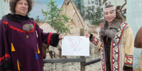 В Русскинском музее можно сфотографироваться в национальных костюмах - Администрация Сургутского района
