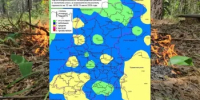 Сводка пожароопасности на 23.07.2026 - Министерство лесного хозяйства