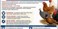 ПАМЯТКА ДЛЯ НАСЕЛЕНИЯ  по профилактике болезни Ньюкасла птиц  - Департамент ветеринарии