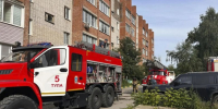 При пожаре в Туле спасли восемь человек - ТК Первый Тульский