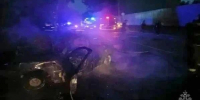 Автомобиль врезался в дерево и загорелся: погибли шесть подростков из Марий Эл - Марийская правда