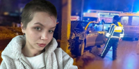 Алиса была в автомобиле, когда он врезался в фонарный столб | Источник: Алиса Алехина, ГИБДД Екатеринбурга - 76.Ru