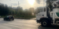 В Советском районе Самары грузовик столкнулся с легковым автомобилем - НИА Самара