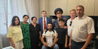 Альберт Коцба, ветеран СВО награжден медалью ЦК КПРФ "80 лет Великой Победы". Сообщение Мухаджира Мешезова, председателя Черкесского городского отделения Союза Советских офицеров - КПРФ