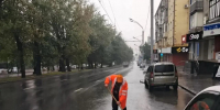 В Барнауле городские службы устраняют последствия проливных дождей - Администрация г. Барнаул