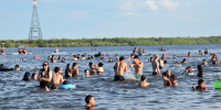 Отдыхающих на городском пляже Якутска призвали к бдительности - Якутия.Инфо