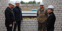Дмитрий Рожин проверил ход строительства нового стационара Карпогорской ЦРБ - Пресс-центр Правительства