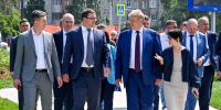 Благоустройство нового общественного пространства в Омске оценил полпред Президента - Газета Хакасия