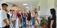 Экскурсия в научную библиотеку КубГУ второго потока участников всероссийского образовательного проекта «Университетские смены» - КубГУ