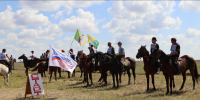 В Баганском районе прошли конные скачки - Баганский район