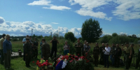 В деревне Мины торжественно захоронили 20 красноармейцев, павших в годы Великой Отечественной войны - Гатчинская служба новостей