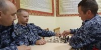 В Давлеканово прошел шахматный турнир среди сотрудников вневедомственной охраны Росгвардии - Росгвардия