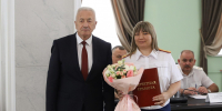 Сотрудникам Следственного управления СК РФ по Волгоградской области вручены награды - Областная Дума