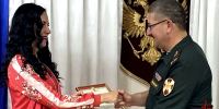 Благодарность директора Росгвардии вручена журналисту крупнейшего медиахолдинга Уральского федерального округа - Росгвардия