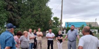 Глава Ейска Денис Квитовский провел выездную встречу с жителями поселка Краснофлотский - Администрация г. Ейска