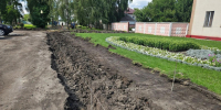 Улица Ленина в посёлке Ивня — новый этап благоустройства в рамках нацпроекта «Инфраструктура для жизни». - Ивнянский район
