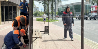 В Советском районе Брянска устанавливают новые остановочные комплексы - Газета Почепское слово