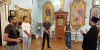 Члены Молодежного координационного совета Ейского района посетили храмы Ейска - Администрация Ейского района