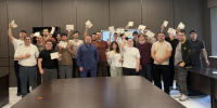 В СКГМИ (ГТУ) завершилась реализация программы по подготовке и обучению участников Российских студенческих отрядов по профессии «Бетонщик 3 – разряда» - СКГМИ (ГТУ)