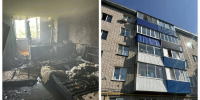 Троих детей и двоих взрослых спасли на пожаре в пятиэтажке в Бугульме - ИА Татар-информ