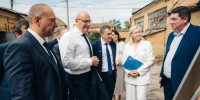 Чернышенко и Хинштейн осмотрели объекты Курска к 1000‑летию города - Курские Известия