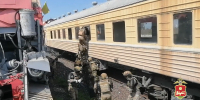 Эффектно и эффективно провели тренировку на железной дороге силовики Хакасии - Газета Хакасия