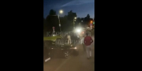 внедорожник протаранил машины, очевидцы подбежали к нему - Петрозаводск говорит