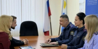 В следственном управлении СК России по Чукотскому автономному округу состоялась встреча с представителями регионального отделения ВОД «Волонтёры Победы - Следственный комитет