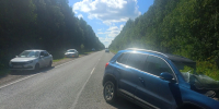 Водители ГАЗа и Volkswagen госпитализированы после лобового столкновения под Ухтой - ИА Комиинформ