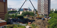 В Горском микрорайоне в Новосибирске снова провалился грунт - Gorsite.Ru