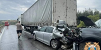 В Ростовской области ДТП на трассе стало причиной массовой аварии, в которой пострадала женщина - Газета Таганрогская правда