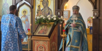 Престольный праздник встретили в храме при Епархиальном управлении в честь иконы Божией Матери «Троеручица» - Альметьевская Епархия