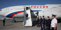Владимир Путин прибыл в Омск для участия в XXII Форуме межрегионального сотрудничества России и Казахстана - 12 канал