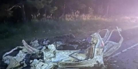 Под Красноярском ночью в ДТП сгорели две машины и погиб человек - Baikal24.Ru