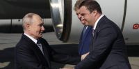 Губернатор Виталий Хоценко встретил в Омске президента России Владимира Путина - Вечерний Омск