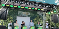 В Уфе на фестивале «На Рахате» бойцам СВО передали мобильную баню - Сетевое издание Республика Башкортостан
