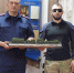 В День сотрудника органов следствия участники специальной военной операции передали макет поезда - Следственный комитет