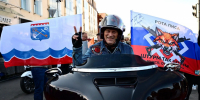 «Роуд-капитан» Дрозденко довёл мотоциклетный караван до финской границы - 47 новостей