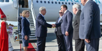 Виталий Хоценко встретил в омском аэропорту президента Казахстана Касым-Жомарта Токаева - ИА Омскрегион