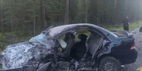 разбитый в ДТП автомобиль - Петрозаводск говорит