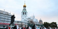 На Кремлёвской площади Вологды прошел «Вальс победы» - OnlineVologda.Ru