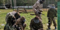 Курганские юнармейцы весело провели время за игрой в пейнтбол - Новый мир