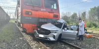 В Самарской области столкнулись поезд и автомобиль. Погиб человек - TLT.Ru