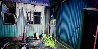 В Мценском районе огонь уничтожил баню - Орловский Вестник