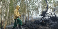 В Югре продолжается борьба с лесными пожарами - РИЦ Югра