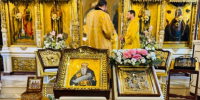 Божественная литургия в Неделю 7-ю по Пятидесятнице, Всех святых на Сербском подворье в Москве (фото) - Подворье Сербской Православной Церкви
