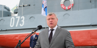 Губернатор Игорь Бабушкин поздравил астраханцев с Днем Военно-морского флота - Газета Волга